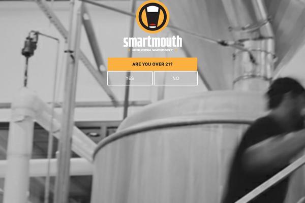 smartmouthbrewing.com site used Smartmouth