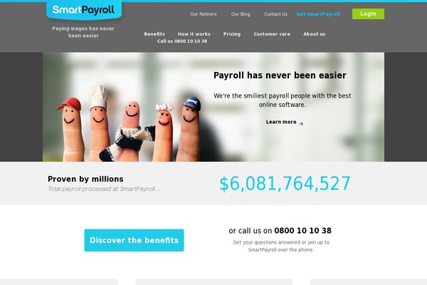 smartpayroll theme websites examples