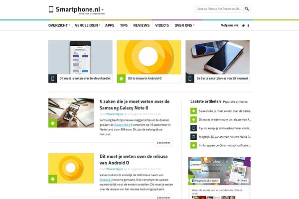 smartphone.nl site used Trendpress