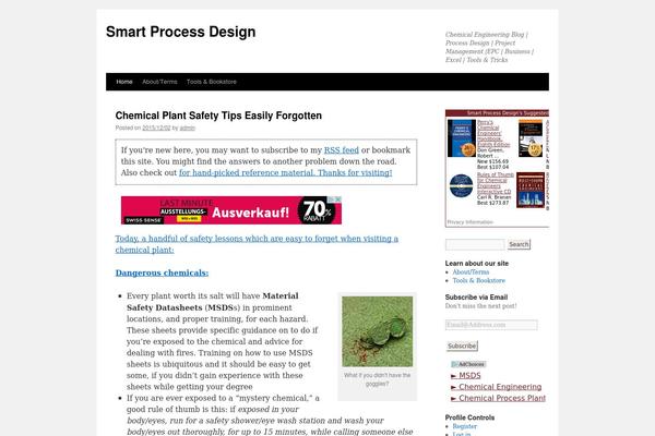 Twenty Ten theme site design template sample