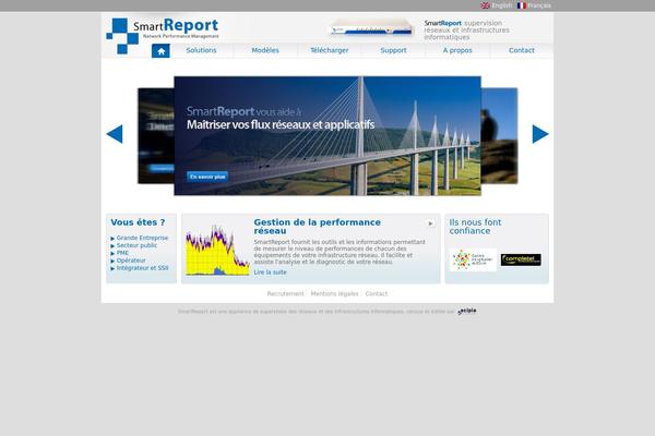 smartreport.fr site used Smartreport