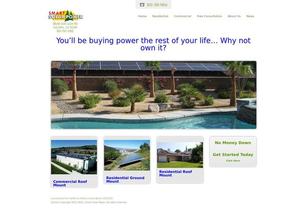 smartsolar theme websites examples