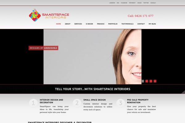 smartspaceinteriors.com site used Strange-modern-portfolio-wordpress-theme