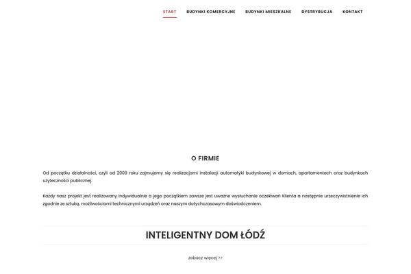 Bridge theme site design template sample