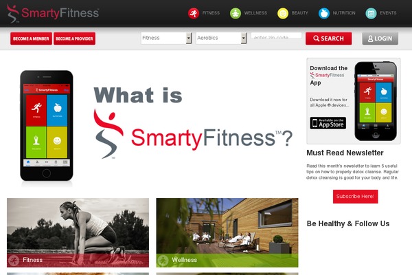 smartyfitness.co site used Smarty