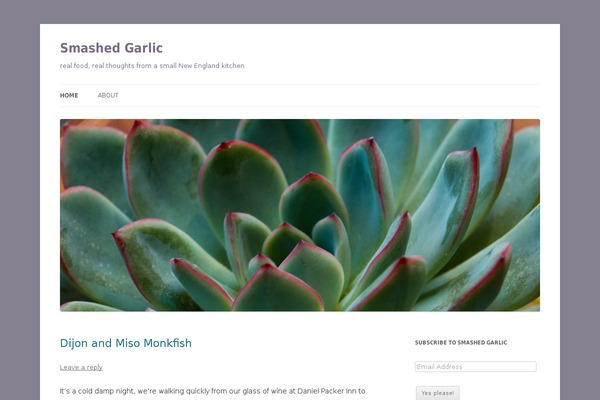 Twenty Twelve theme site design template sample