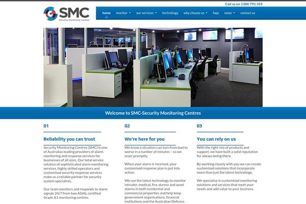 smc.com.au site used Smc