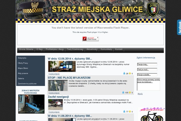 smgliwice.pl site used Sm-gliwice
