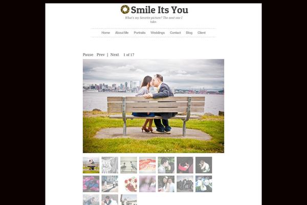 Photolistic theme site design template sample