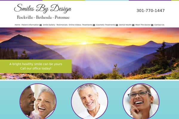 smilesbydesign.com site used 2069-template