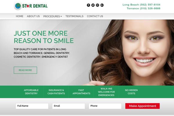 smilesbydrlam.com site used Stardental