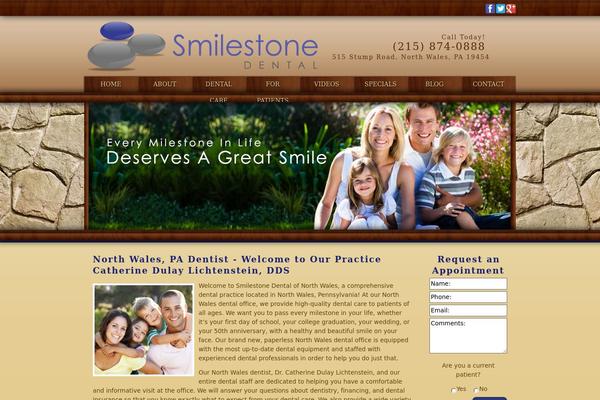 Custom3 theme site design template sample