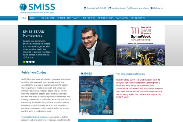smiss.org site used Smissd