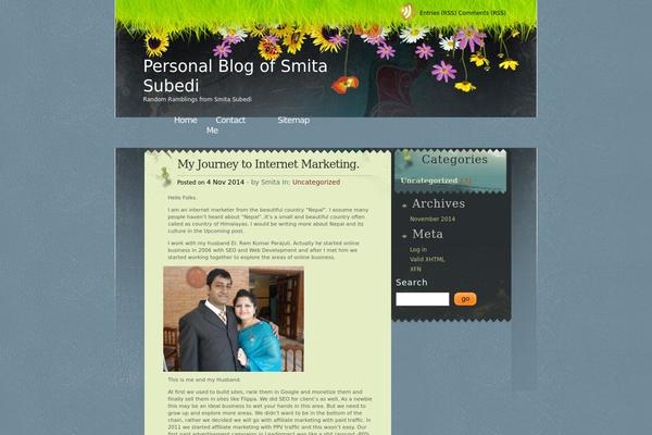 smitasubedi.com site used Seabreeze