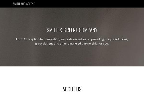 smithandgreene.com site used Parallax Pro