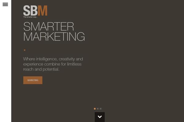 Sbm theme site design template sample