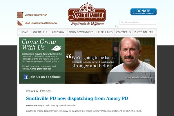 smithvillems.org site used Ctotheme