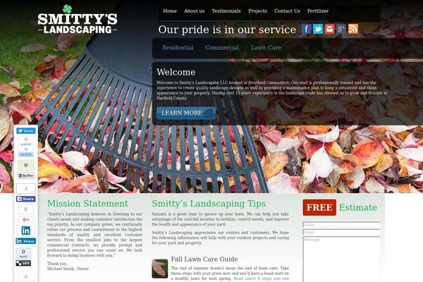 smittyslandscapingct.com site used Smitty