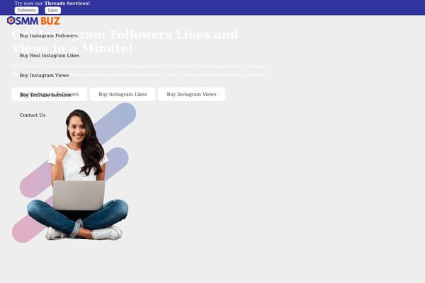 Impreza theme site design template sample