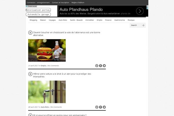 Brennuis theme site design template sample