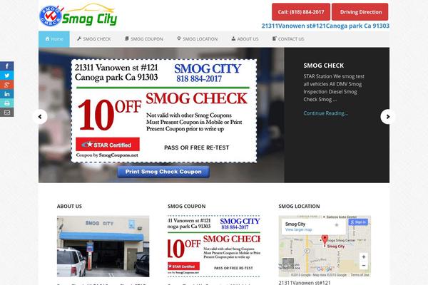 smogca.com site used Executive Pro Theme