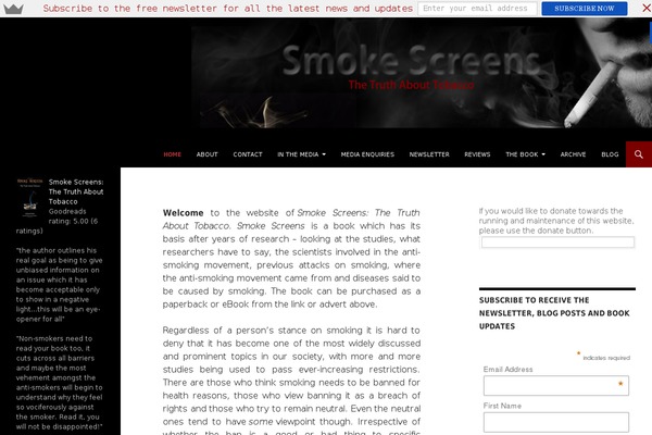 Twenty Fourteen theme site design template sample