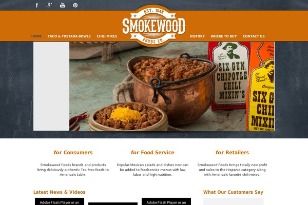smokewoodfoods.com site used Smokewood