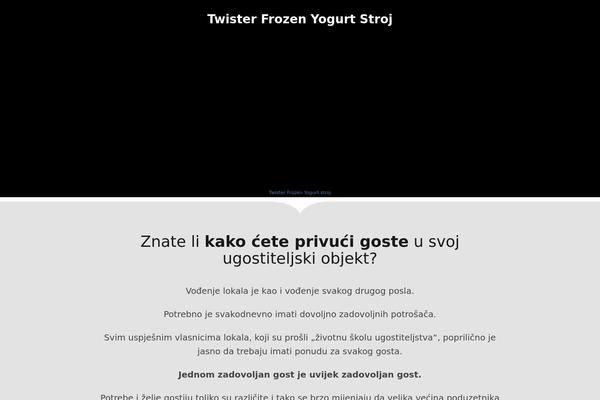 smrznutijogurt.com site used Twister