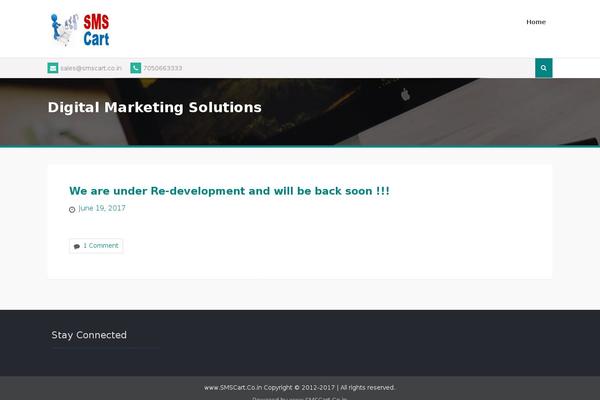 Zerif Lite theme site design template sample