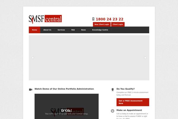Centum theme site design template sample