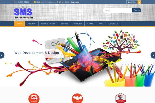 Education Hub theme site design template sample