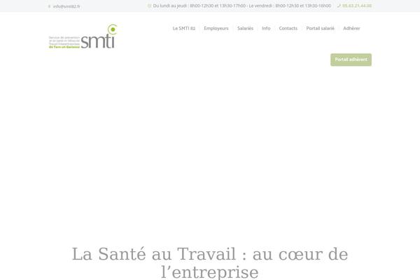 smti82.fr site used Yogastudio-child