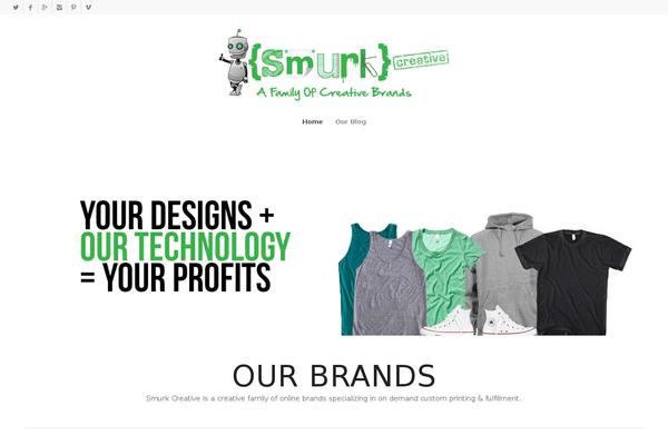 Enfold theme site design template sample
