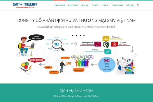 smvmedia.com.vn site used Marketing