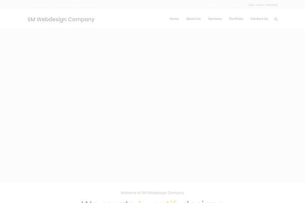 Nuovowp theme site design template sample