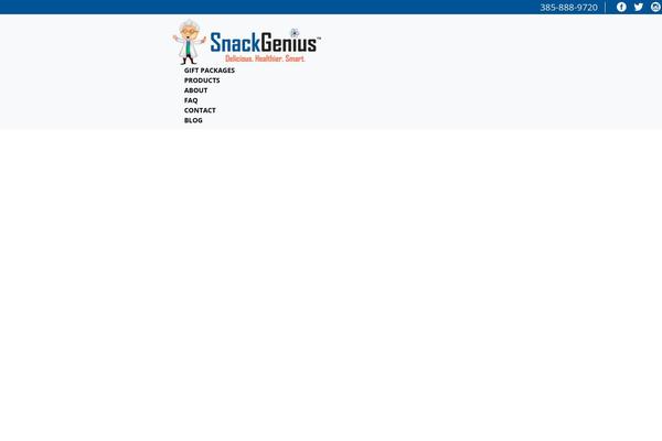 snackgenius.com site used Snackgenius