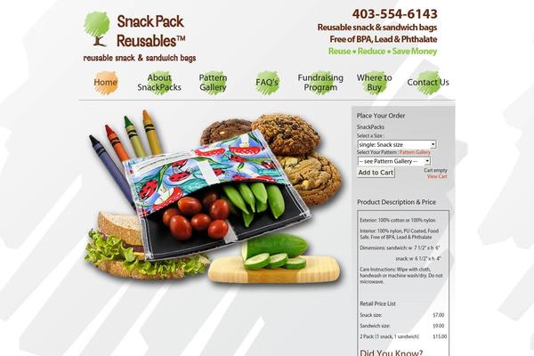 snackpackreusables.com site used Snackpackreusables