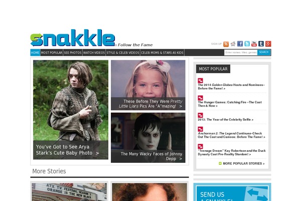 snakkle.com site used Snakkle