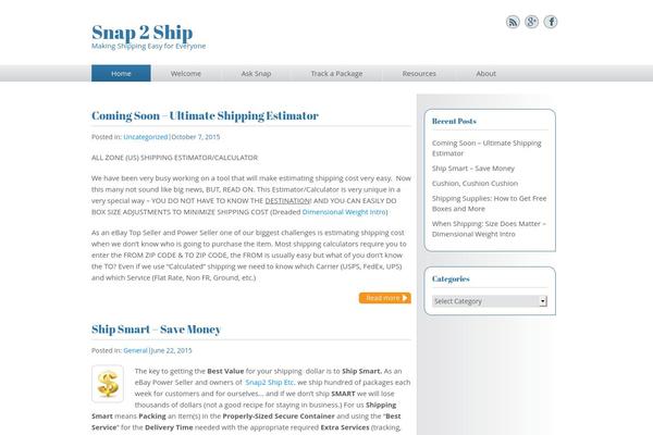 snap2ship.com site used Elbe Blake