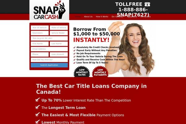 snapcarcash.com site used Lastimosa