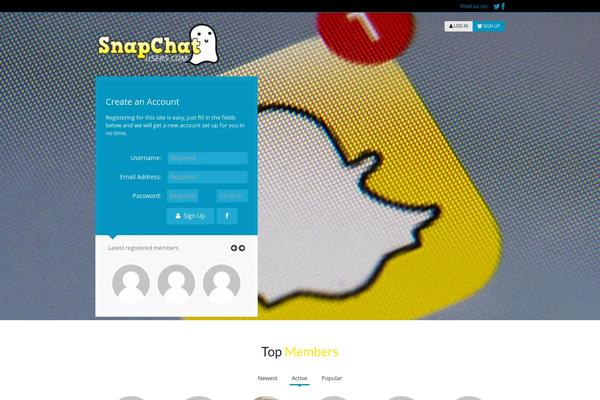 snapchatusers.com site used Sweetdate