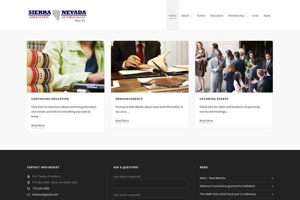 Highend theme site design template sample