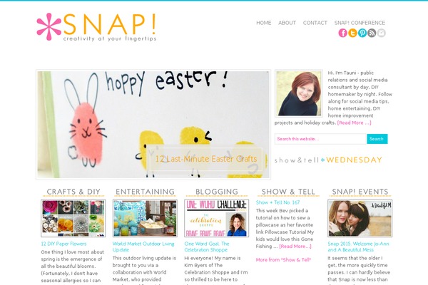 snaptheconference.com site used Magzy