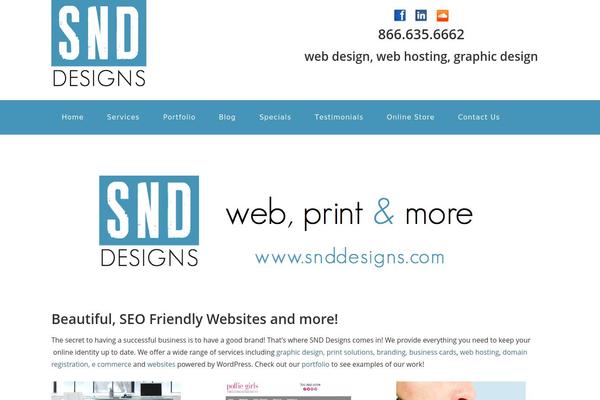 Genesis-sandbox-html5 theme site design template sample