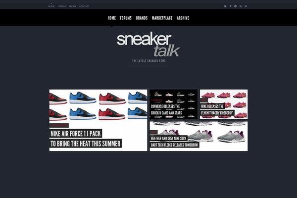 sneakertalk.com site used Loook