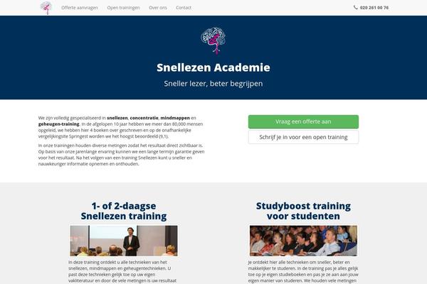 snellezenacademie.nl site used Snellezenacademie