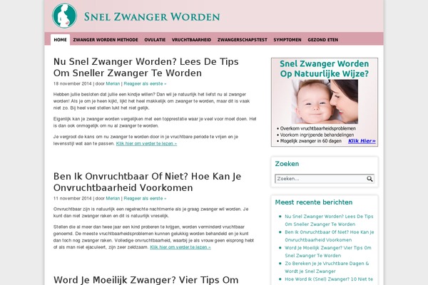 snelzwangerworden.nl site used Szw