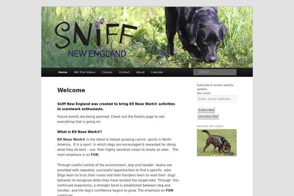 sniffnewengland.com site used Nosework