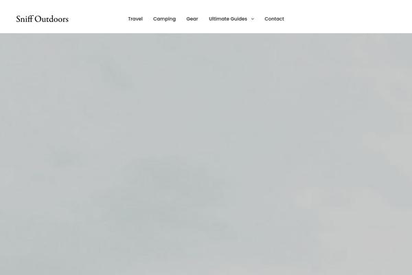 Infinite theme site design template sample