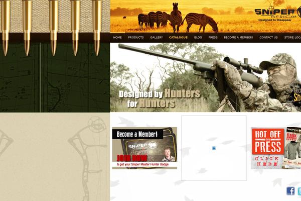 sniperafrica.com site used Cleanstyletwo